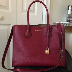 RARE michael kors cherry mercer medium